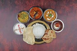 Chole thali