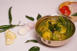 Andhra chilli chicken gravy