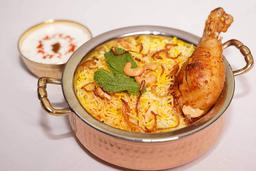Hyderabadi chicken biryani