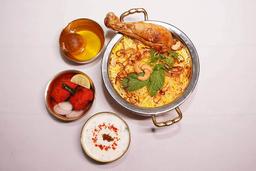 Chicken biryani combo [family pack]