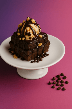 Chocolate titanic sundae
