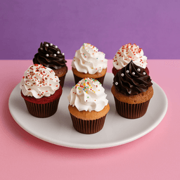 Assorted cupcake [pack of 6]