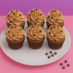 Coffee cupcake [pack of 6]