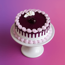 Vanilla blueberry bento cake [300 gms ]