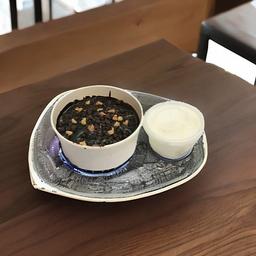 Lava cup sundae