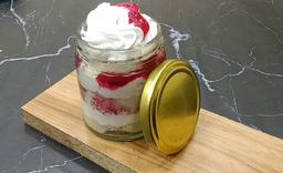 Dessert strawberry jar