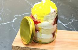 Dessert pineapple jar