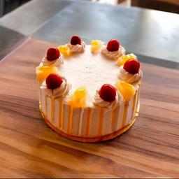 Pineapple cake [pure veg]