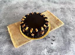 Walnut chocolate cake [pure veg]