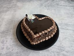 Death by chocolate heart [pure veg]
