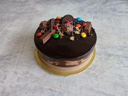 Chocolate mousse cake [pure veg]