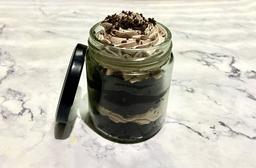 Death by chocolate jar cake