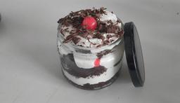 Black forest jar cake