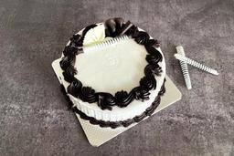 Litchee cake eggless