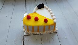 Pineapple heart cake eggless
