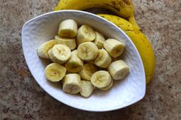 Banana fruit bowl