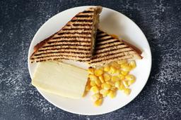 Cheese corn sandwich