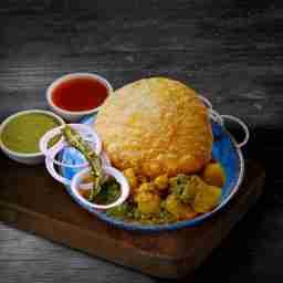 Kachori with aloo sabji