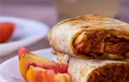 Makhani chaap wrap