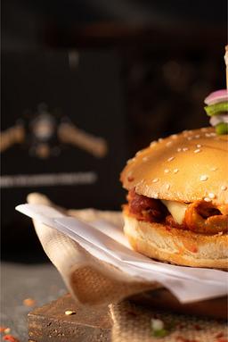 Yo yo burger singh chaap burger