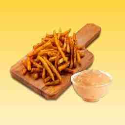 Peri peri fries (reg) + 1 dip