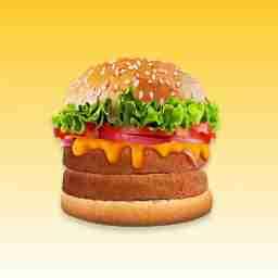 Jr chicken supreme double patty burger - regular