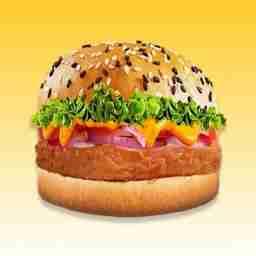 Crispy royal paneer burger