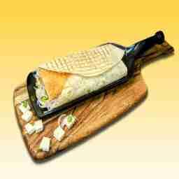 Crispy paneer wrap