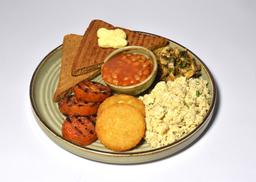 Veg full english breakfast