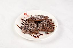 Chocolate fixation waffles