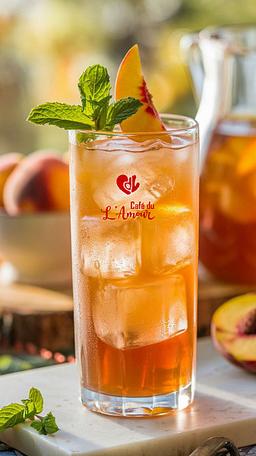 Peach iced tea