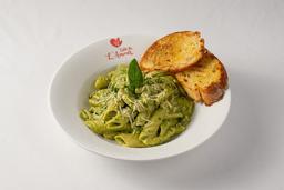 Pesto pasta (non-veg.)