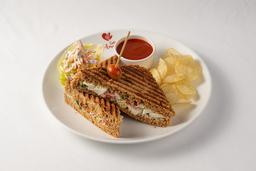 Classic egg salad sandwich