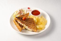 Herb cheese sandwich