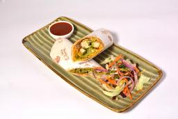 Cilantro jalapeno chicken wrap