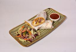 Bacon and feta wrap