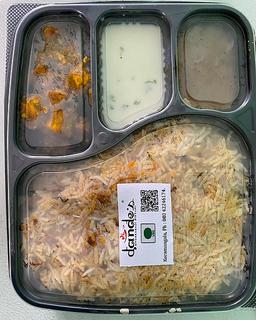 Special veg biryani - meal box