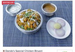 Dandes special chicken biryani (boneless)
