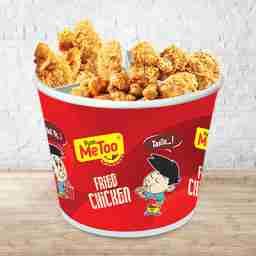 Chicken trio bucket (pops-1 por, strips-3 pcs & wings-4pcs)