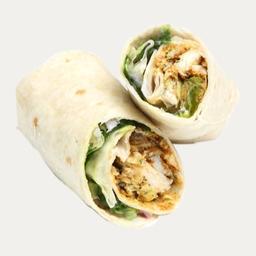 Peri-peri fried chicken wrap