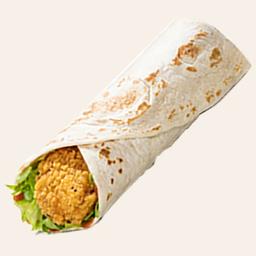 Korean hot & spicy fried chicken wrap