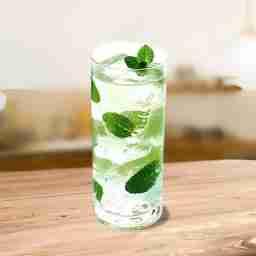 Green apple mojito