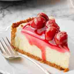 Cherry cheesecake