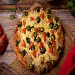 Pizza the spanish queso indio,