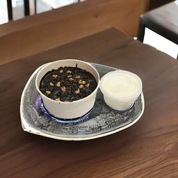 Lava cup sundae
