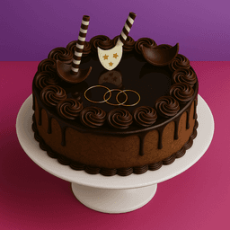 Death by chocolate cake eggless