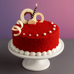 Regal red velvet cake eggless