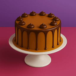 Creamy chocolate cake eggless