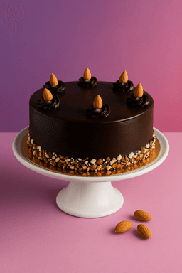 Almond cake eggless