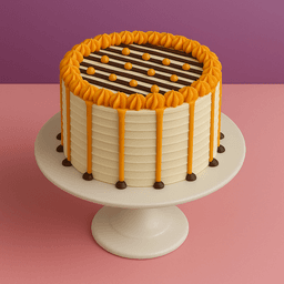 Butterscotch cake eggless